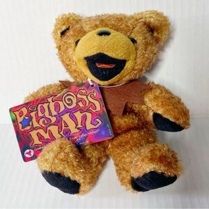 GRATEFUL DEAD Big Boss Man LIQUID BLUE BEANIE BEAR  Jerry Garcia Plush New